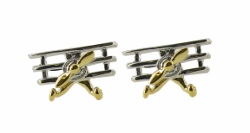 CL122 Biplane Cufflinks